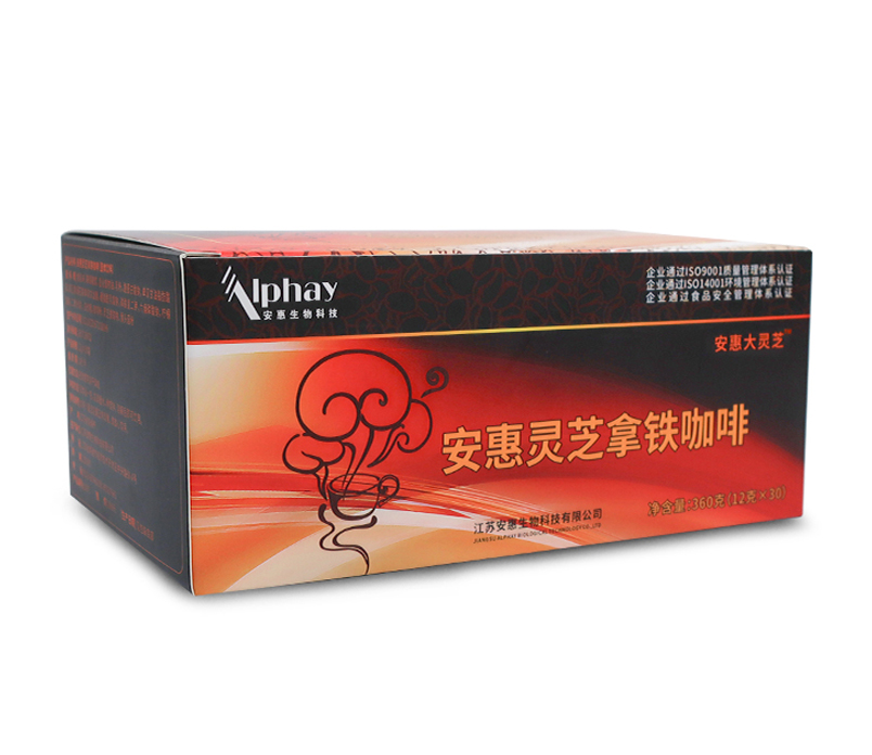 安惠靈芝拿鐵咖啡